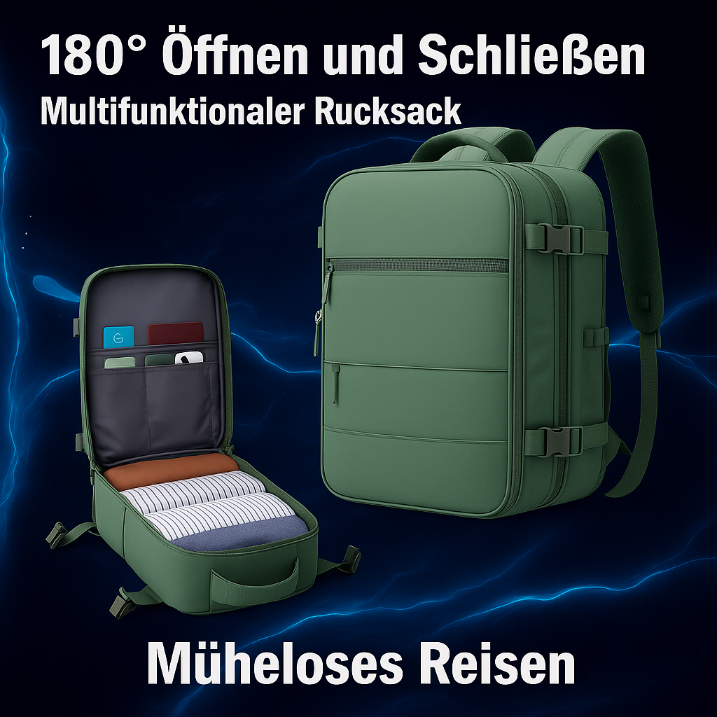 ✅ FLC Kabinenrucksack 40x20x25 cm – Perfekt für Ryanair & Co.