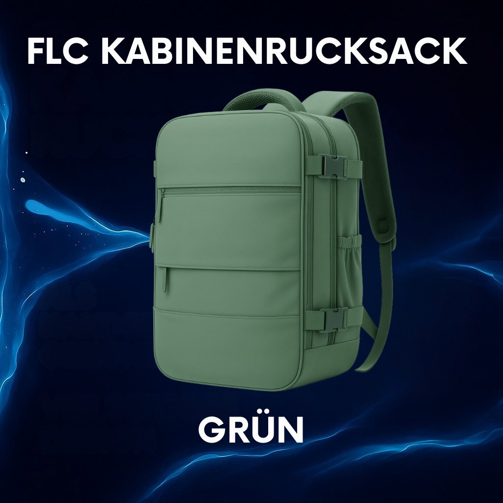 ✅ FLC Kabinenrucksack 40x20x25 cm – Perfekt für Ryanair & Co.