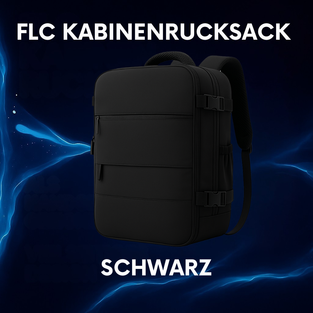 ✅ FLC Kabinenrucksack 40x20x25 cm – Perfekt für Ryanair & Co.