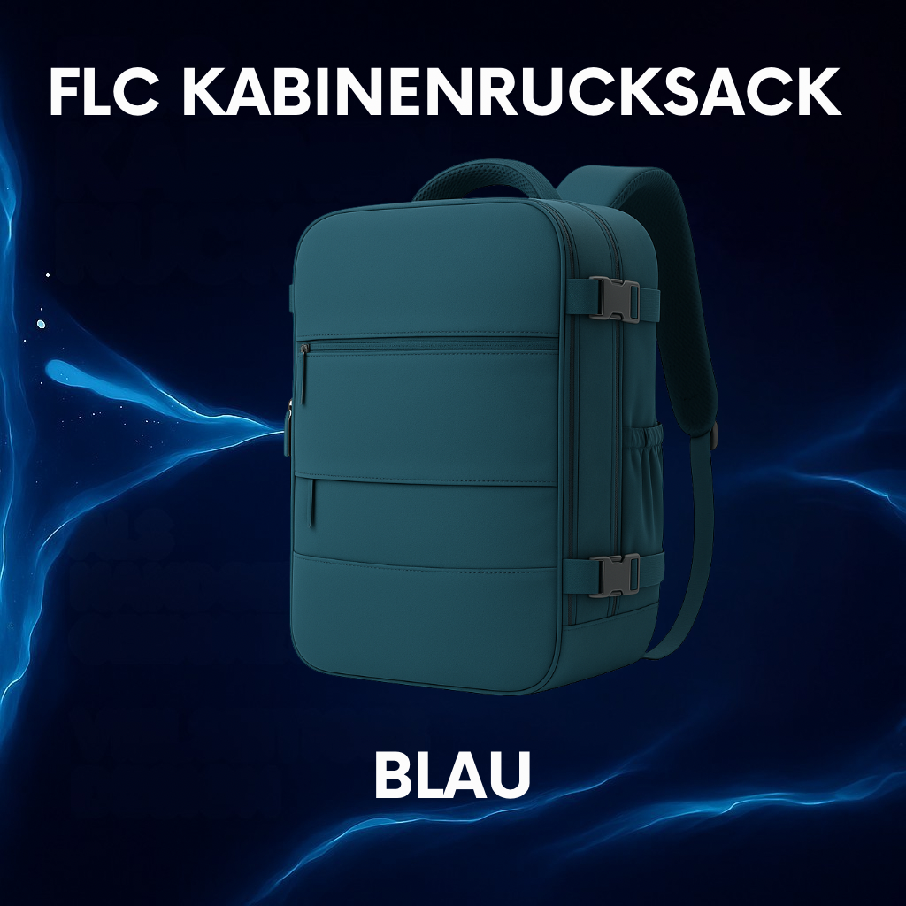 ✅ FLC Kabinenrucksack 40x20x25 cm – Perfekt für Ryanair & Co.